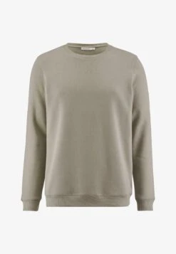 Sweatshirt - Kieselgrau -Hessnatur 02c009e8d60548c7b1eaec1d8170387b