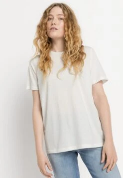 T-Shirt Basic - Naturweiss