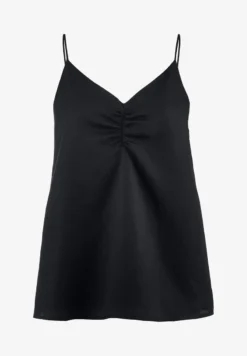 ORGANIC TOP - Top - Schwarz -Hessnatur 077d097aa68f4d64b19dfa7634424676