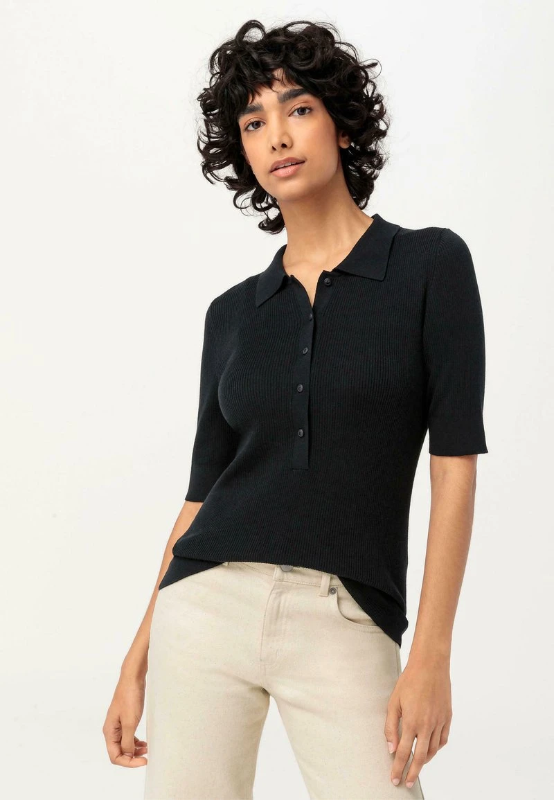 Poloshirt - Schwarz 1 Poloshirt - Schwarz