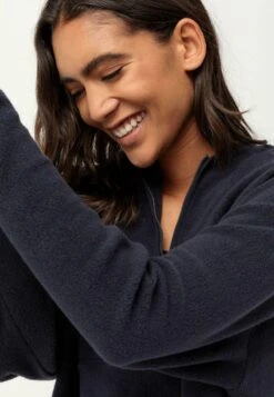 Fleecepullover - Marine -Hessnatur 174793a310f54561bfe72aebedad4b0c