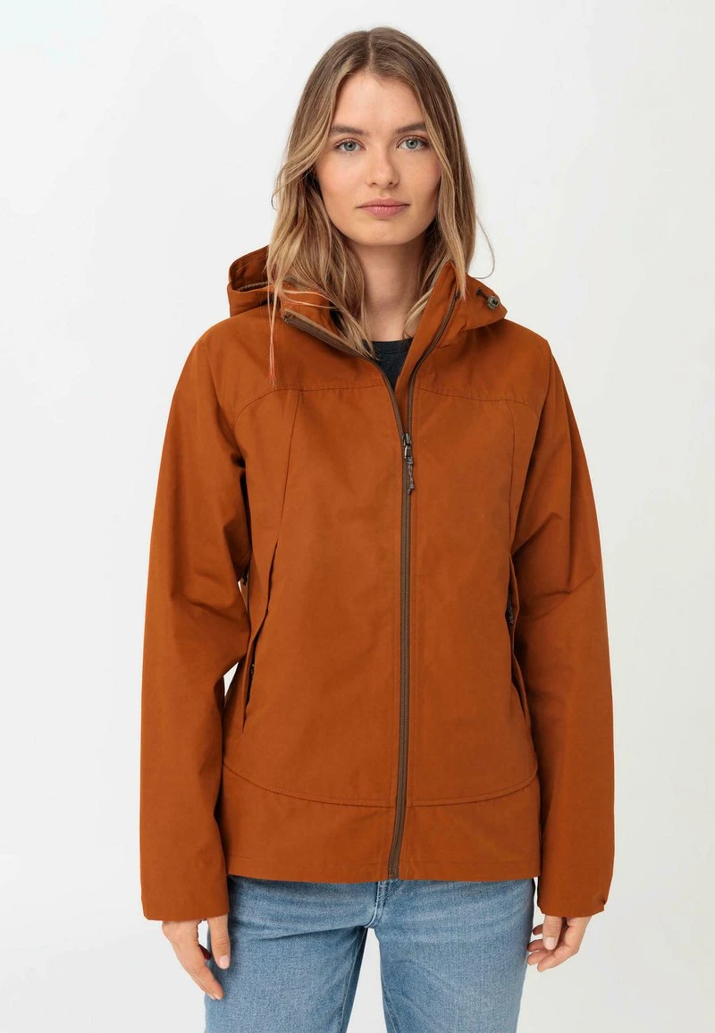 NATURE SHELL DENSE - Outdoorjacke - Sienarot 1 NATURE SHELL DENSE - Outdoorjacke - Sienarot