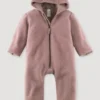 Hessnatur Wollfleece Overall Wollfleece Aus Reiner Bio-Merinowolle Für Kinder