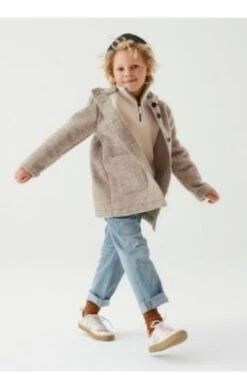 Hessnatur Rhönmantel Aus Reiner Schurwolle Für Kinder -Hessnatur 30304509 03