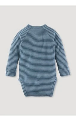 Hessnatur Langarmwickelbody Aus Bio-Merinowolle Und Seide Für Kinder 3 Hessnatur Langarmwickelbody Aus Bio-Merinowolle Und Seide Für Kinder – Bild 3