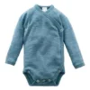 Hessnatur Langarmwickelbody Aus Reiner Bio-Merinowolle Für Kinder