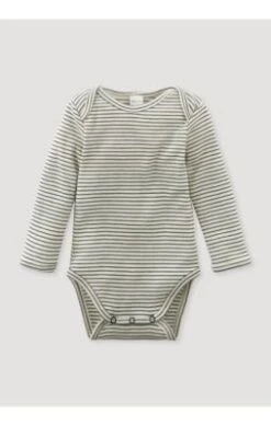 Hessnatur Langarmbody Aus Bio-Merinowolle Und Seide Für Kinder