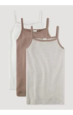 Hessnatur Unterhemd Aus Reiner Bio-Baumwolle Im 3er-Set Für Mädchen