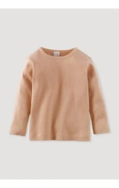 Hessnatur Shirt Aus Bio-Baumwolle Mit Schurwolle Für Kinder