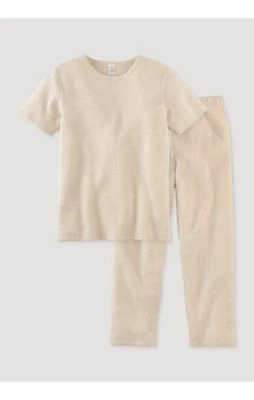 Hessnatur Pyjama Aus Bio-Baumwolle Mit Leinen Für Kinder 1 Hessnatur Pyjama Aus Bio-Baumwolle Mit Leinen Für Kinder