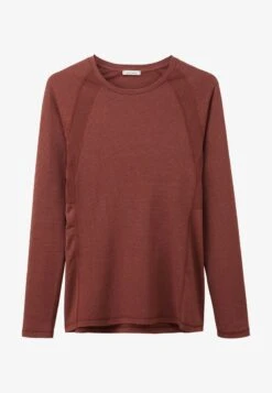 ORGANIC LANGARMSHIRT - Langarmshirt - Ahornrot -Hessnatur 31257059a2014b189209984c8b61fde6