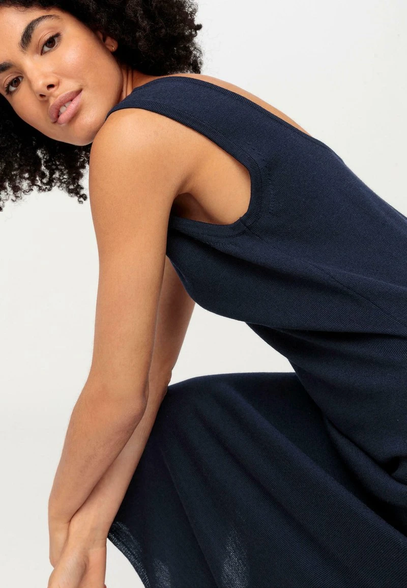 Strickkleid - Marine 4 Strickkleid - Marine – Bild 4