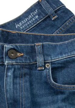 Jeans Straight Leg - Medium Blue -Hessnatur 3f0914df217046d192d365faf45ac1b7