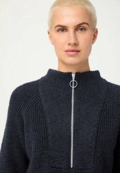 TROYER - Strickpullover - Marine -Hessnatur 43aec71e55e54de79e7010ee42f261c5