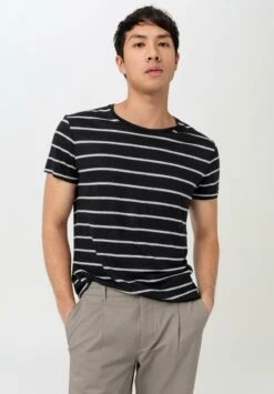 T-Shirt Print - Dunkelblau