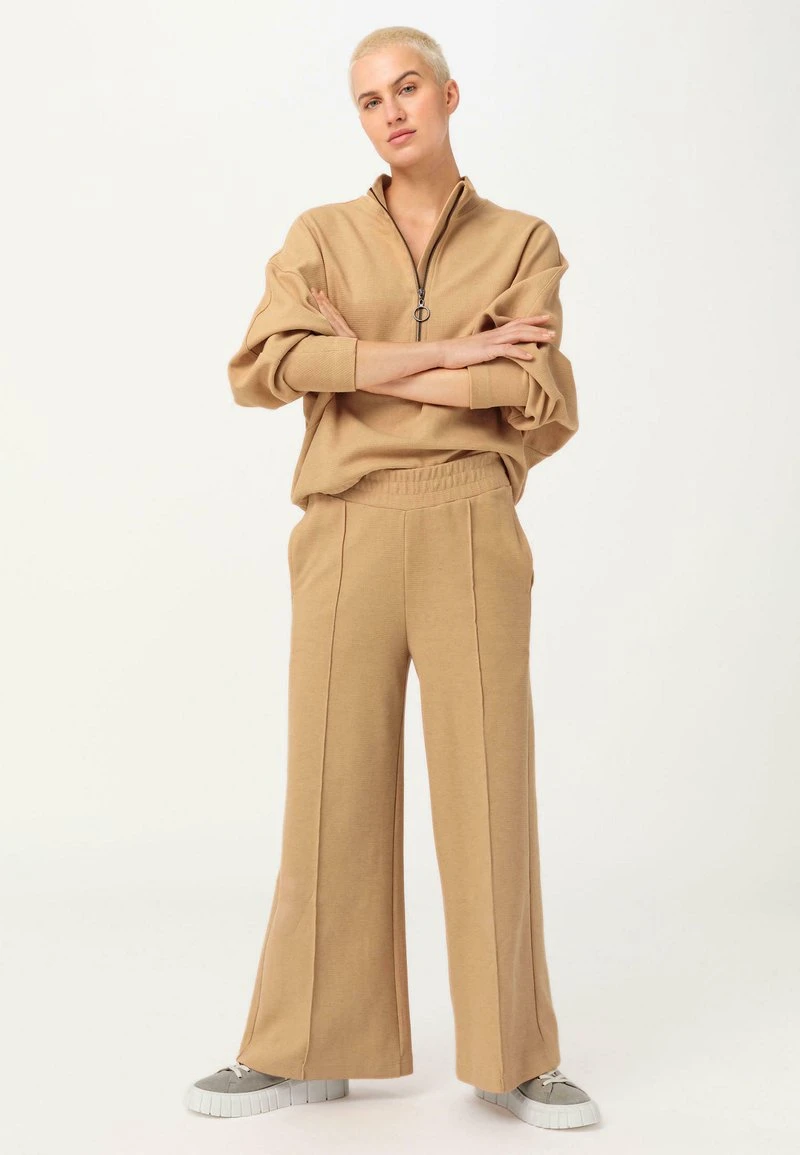 PREMIUM-SWEAT - Stoffhose - Cashew 2 PREMIUM-SWEAT - Stoffhose - Cashew – Bild 2