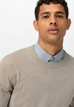 RUNDHALS - Strickpullover - Stein 8 RUNDHALS - Strickpullover - Stein -Hessnatur 4c587deb51fa4e94a679b5246b398c86