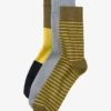 IM 3ER-SET AUS BIO-B - Socken - Safari