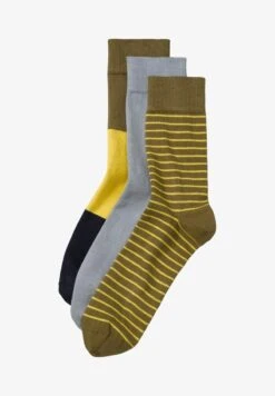 IM 3ER-SET AUS BIO-B - Socken - Safari