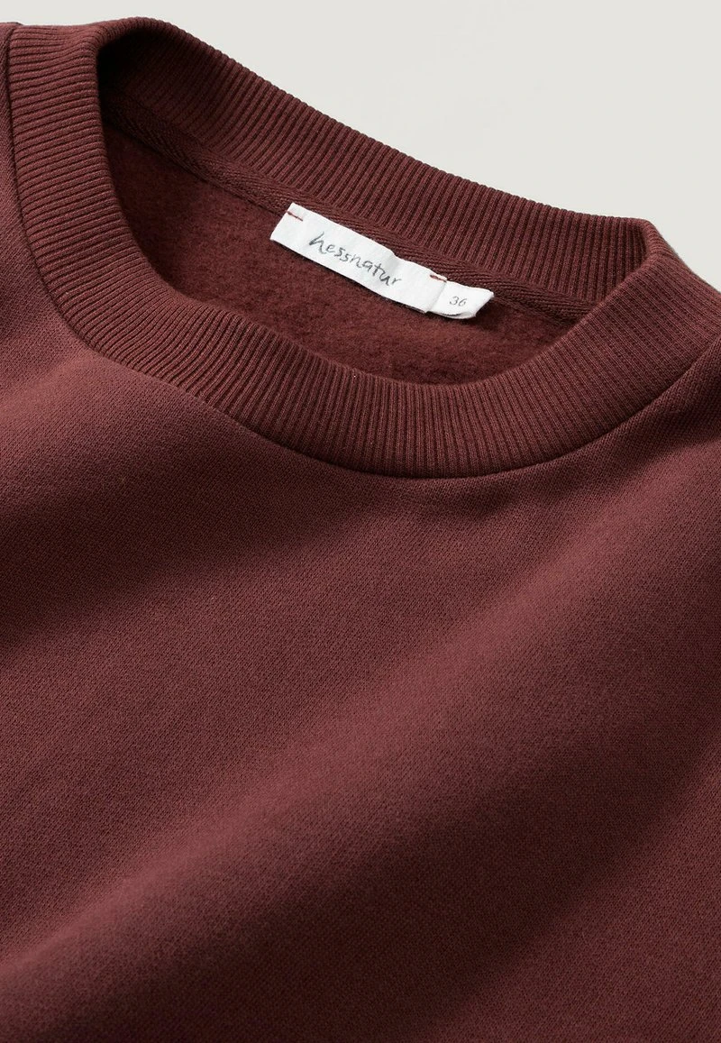 BETTERECYCLING - Sweatshirt - Burgunder 6 BETTERECYCLING - Sweatshirt - Burgunder – Bild 6