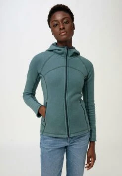 Fleecejacke - Nebelblau