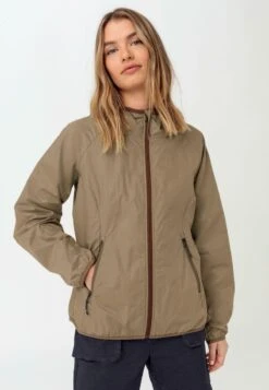 NATURE SHELL - Outdoorjacke - Safari