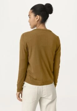 Strickjacke - Messinggelb -Hessnatur 5f90c2f6525d432c8e10ce6ca9406852