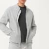 ORGANIC FLEECEJACKE - Fleecejacke - Grau