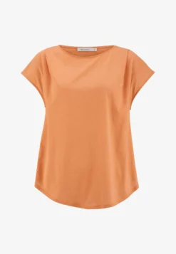 FUNKTIONS - T-Shirt Basic - Apricot -Hessnatur 6638cb92ba1b47febd8c7d8a11bf4270