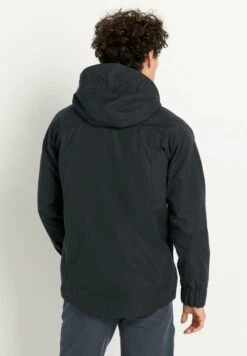 Outdoorjacke - Anthrazit -Hessnatur 66b836874cd94a38bbedf3c85f6e23b9