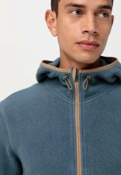 Fleecejacke - Fjordblau -Hessnatur 6870bf4e7f0f4ef1b9dd7c7df1909fc2