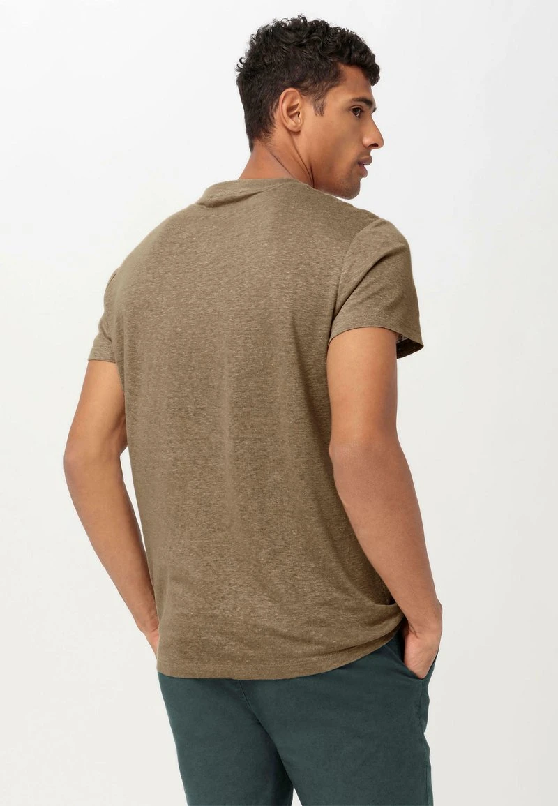 AUS REINEM LEINEN - T-Shirt Basic - Safari 2 AUS REINEM LEINEN - T-Shirt Basic - Safari – Bild 2