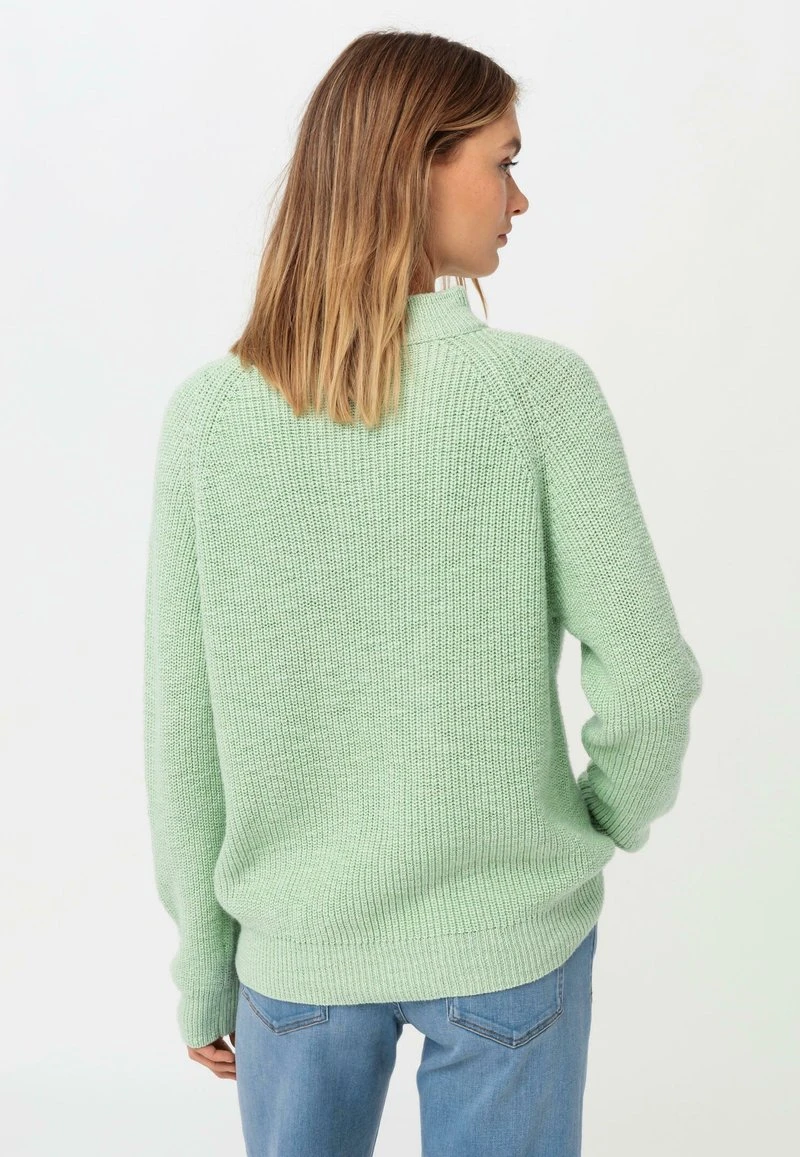 TROYER - Strickpullover - Maigrün 2 TROYER - Strickpullover - Maigrün – Bild 2