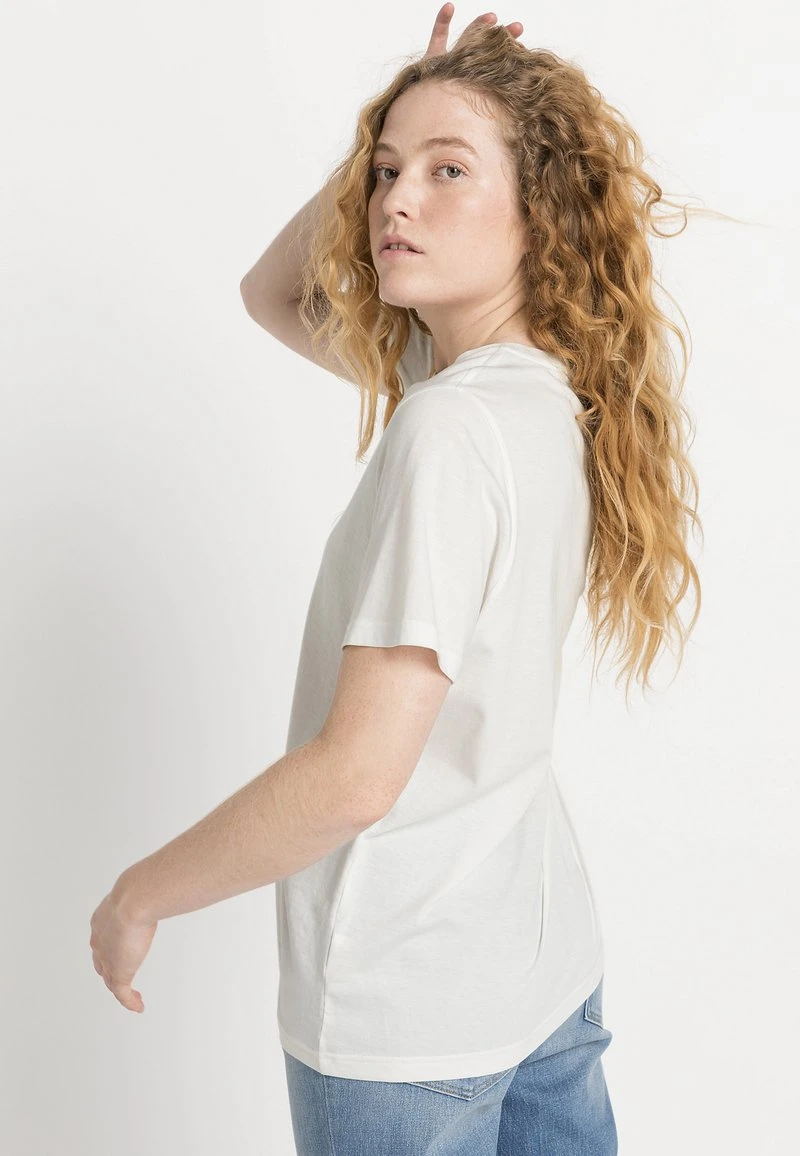 T-Shirt Basic - Naturweiss 3 T-Shirt Basic - Naturweiss – Bild 3