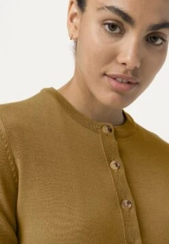 Strickjacke - Messinggelb -Hessnatur 780c9d64fbf741ad9a953121bf97e53a