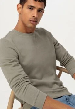 Sweatshirt - Kieselgrau -Hessnatur 7a917fefac3a4f9fa48443d8e3906fd1
