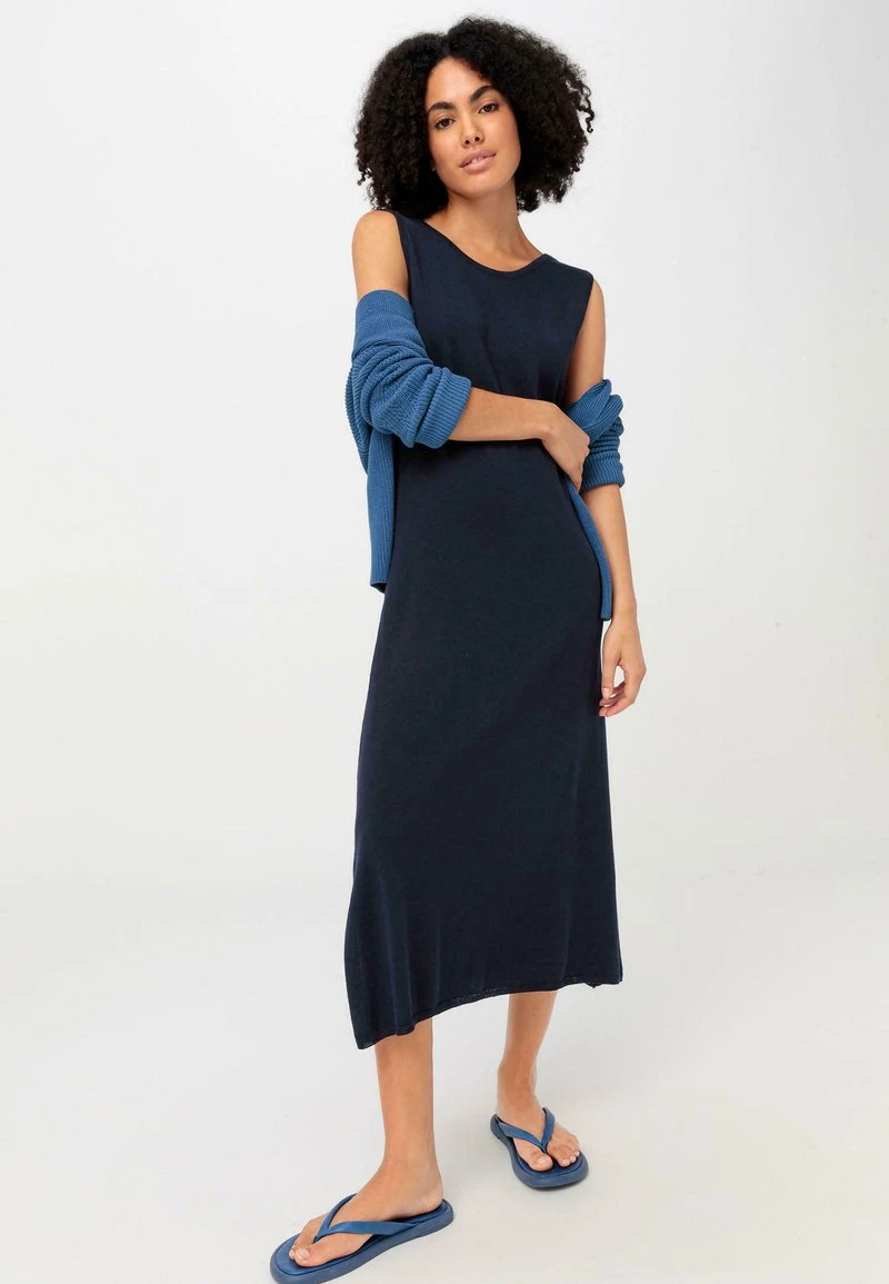 Strickkleid - Marine 2 Strickkleid - Marine – Bild 2