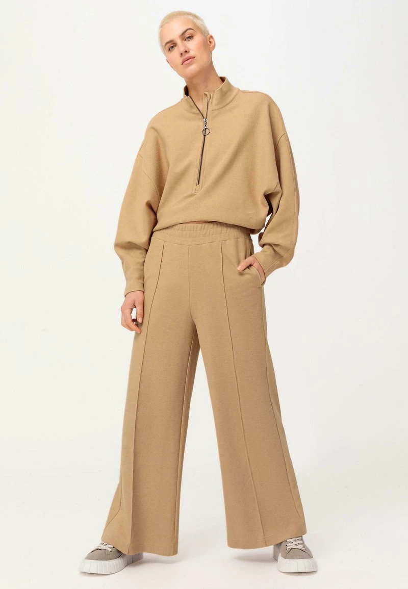 PREMIUM-SWEAT - Stoffhose - Cashew 1 PREMIUM-SWEAT - Stoffhose - Cashew