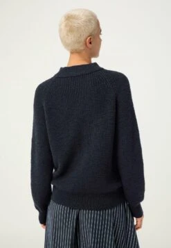 TROYER - Strickpullover - Marine -Hessnatur 7cc05a4c631a42c9adc4afb7e06a2d36