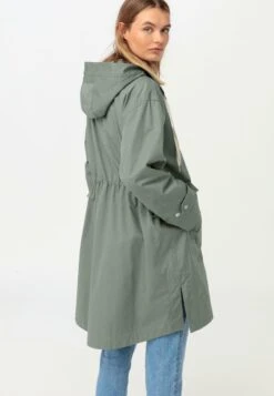 NATURE SHELL - Parka - Agavegrün -Hessnatur 809266e2778640b4bf50d583fb240ffb