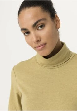 Jerseykleid - Messinggelb -Hessnatur 8499ee8615714dc7afe6414c5b49ed43