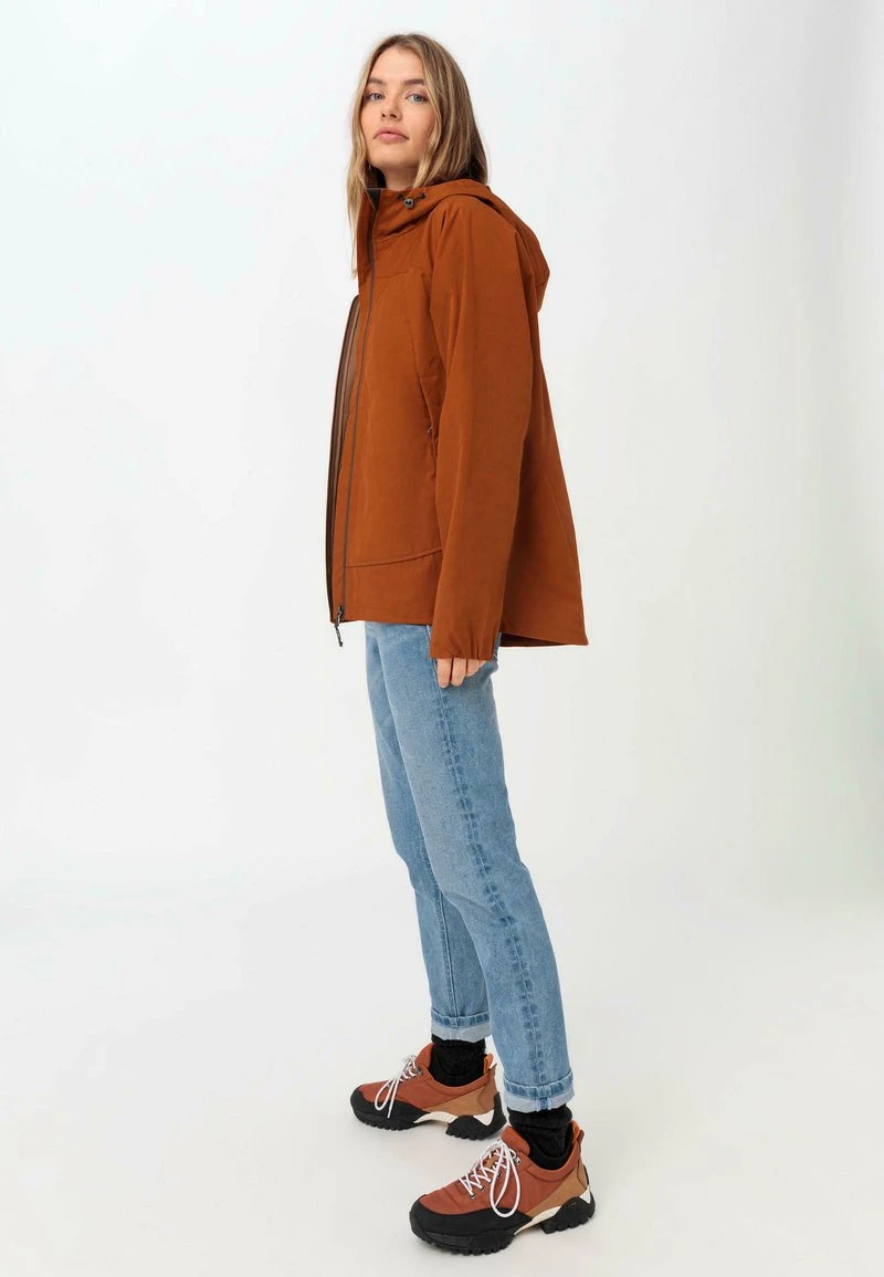 NATURE SHELL DENSE - Outdoorjacke - Sienarot 4 NATURE SHELL DENSE - Outdoorjacke - Sienarot – Bild 4