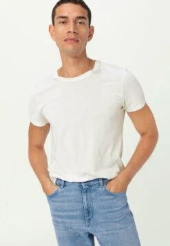 T-Shirt Basic - Naturweiss