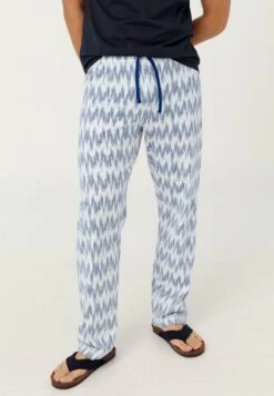 Nachtwäsche Hose - Sommerblau