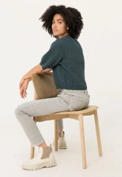 HIGH RISE - Jeans Slim Fit - Light Grey Washed 9 HIGH RISE - Jeans Slim Fit - Light Grey Washed -Hessnatur 8c82ff2d7b3e43a7809f98045f3e9b65