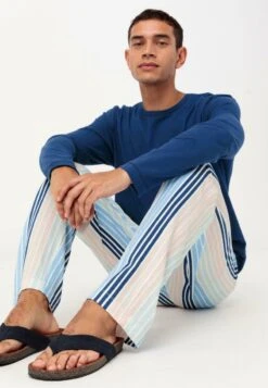 Nachtwäsche Hose - Lichtblau