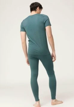 KURZARM - Nachtwäsche Shirt - Islandgrün -Hessnatur 9924d032b2db4f408da7b9b1d70e09b8 1