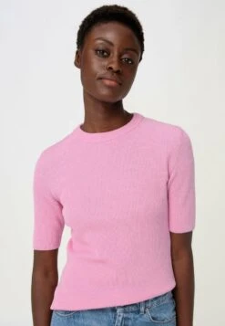 KURZARM - T-Shirt Basic - Magnolie