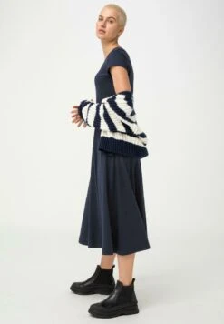 Jerseykleid - Marine -Hessnatur 9d03e254597548d996edc212b28a3d89