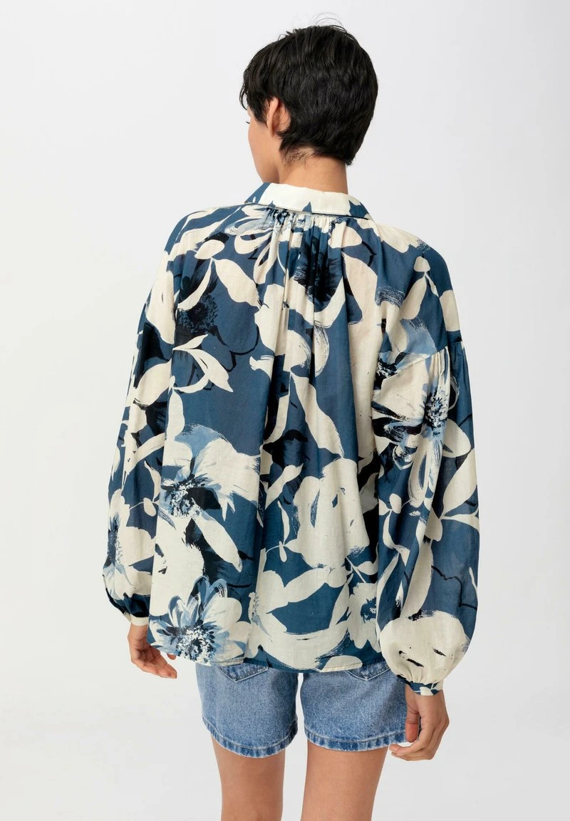 Hemdbluse - Wasserblau 3 Hemdbluse - Wasserblau – Bild 3